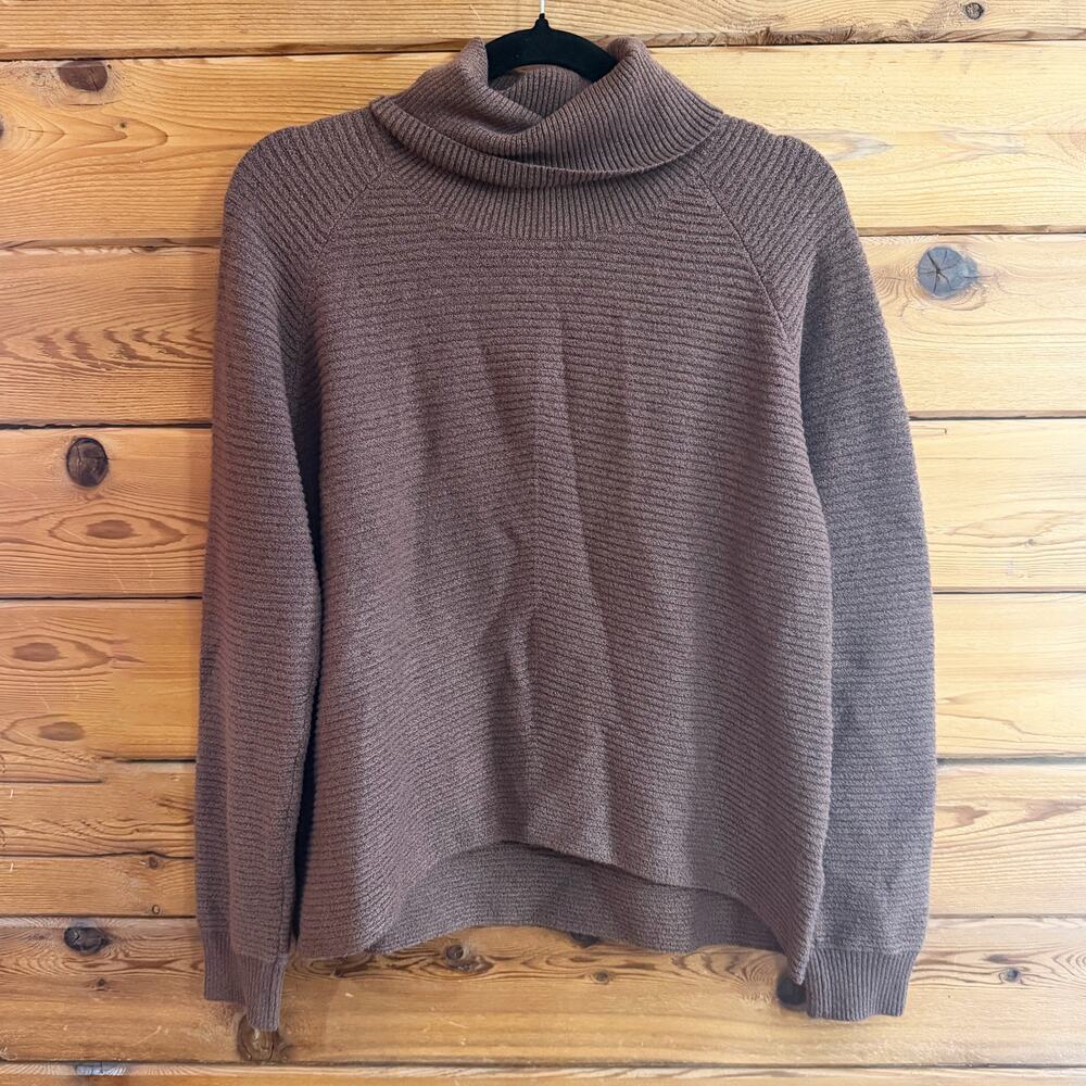 KUHL Solace cowl neck Sweater Brown Women's Size Medium